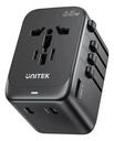 Adaptador De Carga Múltiple 65W Con 3 Puertos USB-C Pd Y 1 Puerto USB-A Qc 3.0