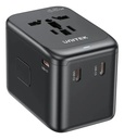 Adaptador De Carga Múltiple 65W Con 3 Puertos USB-C Pd Y 1 Puerto USB-A Qc 3.0