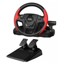 Volante con Vibración y Pedales 270 Grados