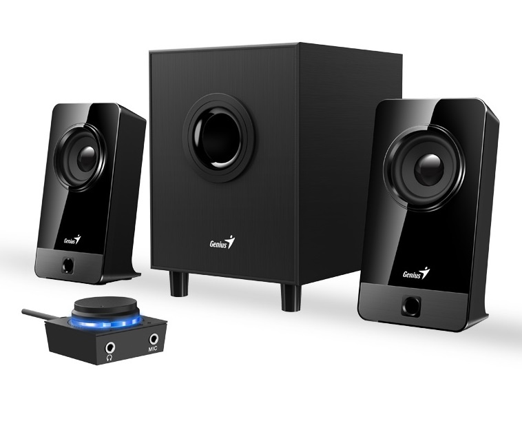 [SW-2.1 300X] Parlante Genius SW-2.1 300X negro