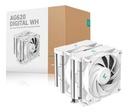 Cooler para CPU Dual-Tower 120mm ARGB 260W 6x6mm Heatpipe 300~1850 RPM