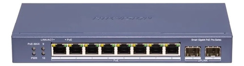 Switch L2 Administrable 8 Puertos Gigabit PoE Hikvision SWI107