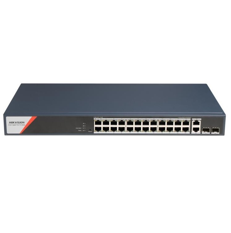Switch PoE Hikvision Smart 8 puertos gigabit 110w