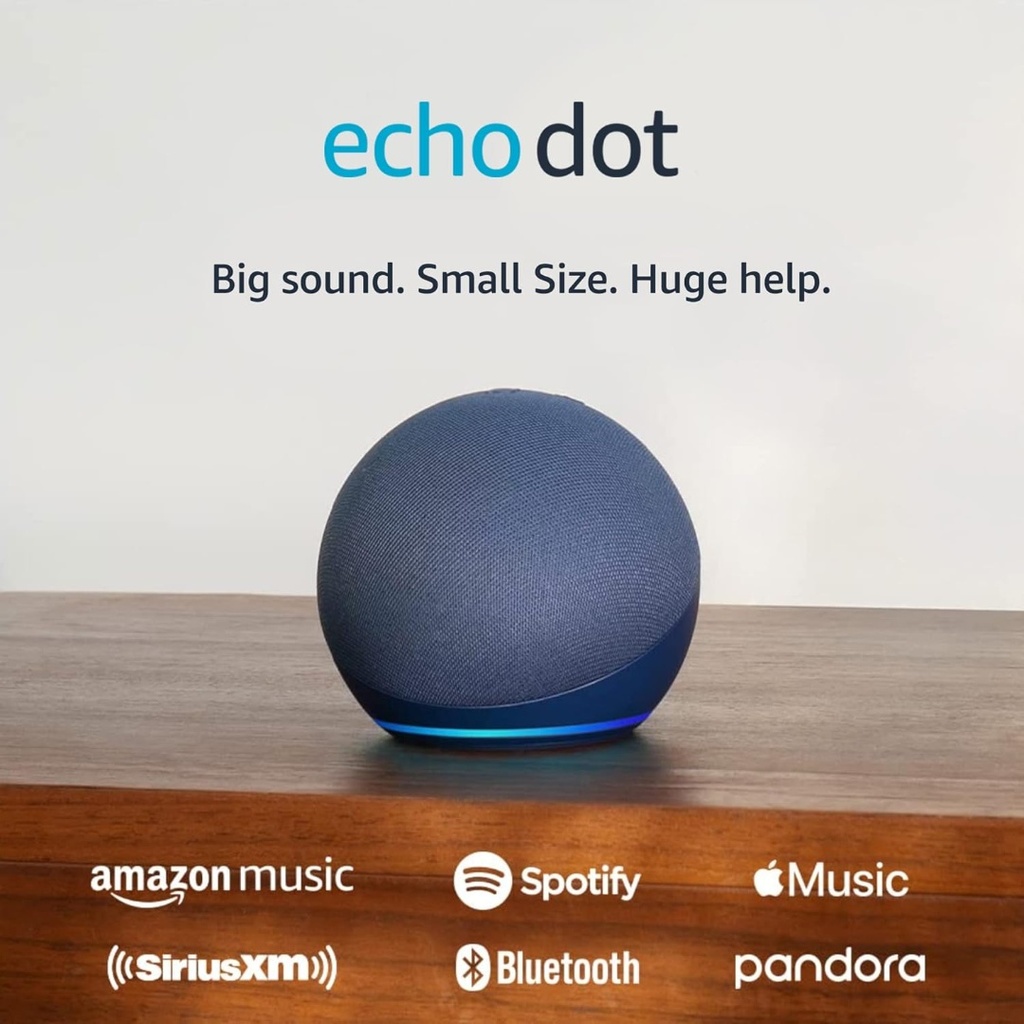 Parlante inteligente Amazon Echo Dot azul
