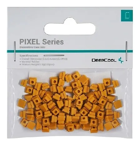 Accesorios De Silicona Deepcool Pixel Series Naranja