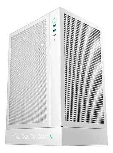 Gabinete Itx Vertical Deepcool Ch170 Digital Blanco Atx
