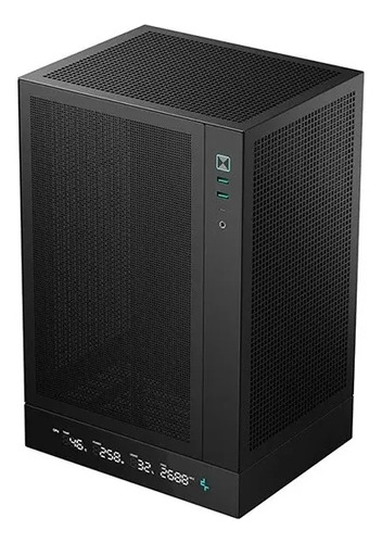 Gabinete Itx Vertical Deepcool Ch170 Digital Negro