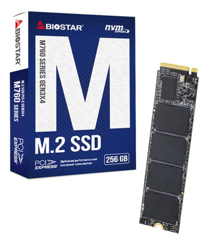 SSD NVMe Gen3 256GB BioStar M760