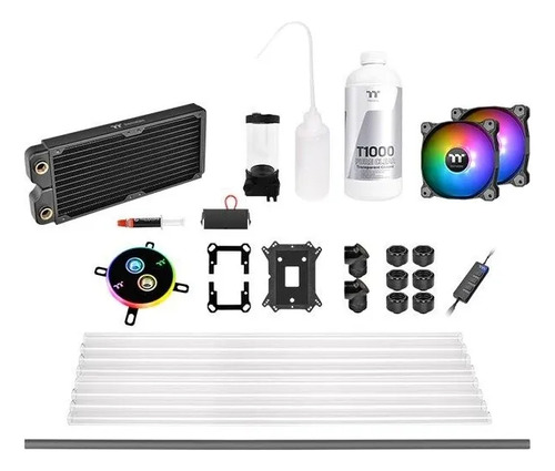 COOLER LIQUIDO Radiador 240mm Aio Thermaltake Pacific C240 Ddc