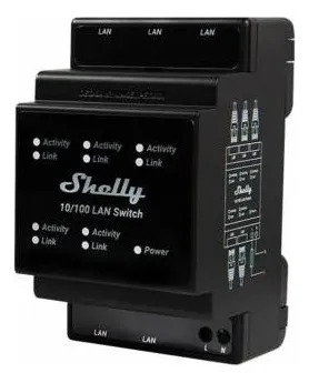 Switch No Administrable 5 Puertos Shelly