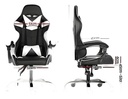 Silla De Oficina Ergonómica Reposabrazos Reclinable Soporte Lumbar Y Cervical Ajustable