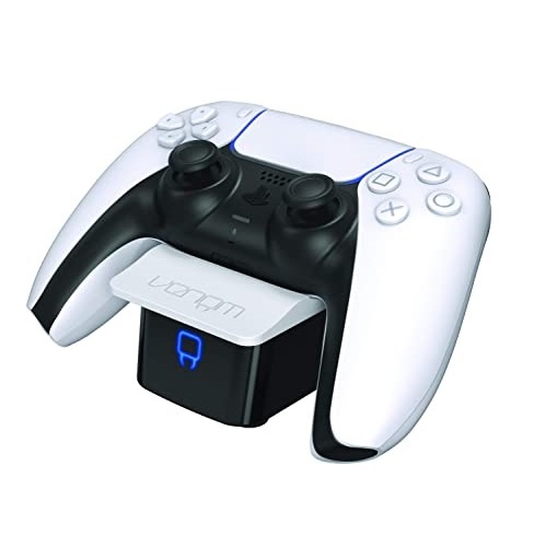 Cargador Venom para Control PS5 blanco