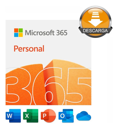 Licencia Microsoft 365 Personal 1 Año Esd Microsoft