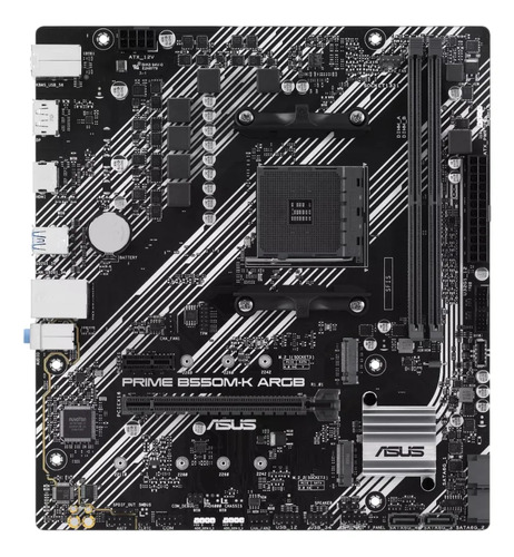 Mother Asus Prime B550M-K ARGB AM4