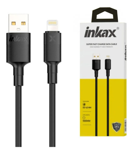 Cable USB-A a Lightning 1m Inkax