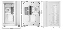 GABINETE ATX Mid-Tower Blanco