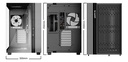 Gabinete Acristalado Iluminación Argb Ventiladores 140mm Pwm