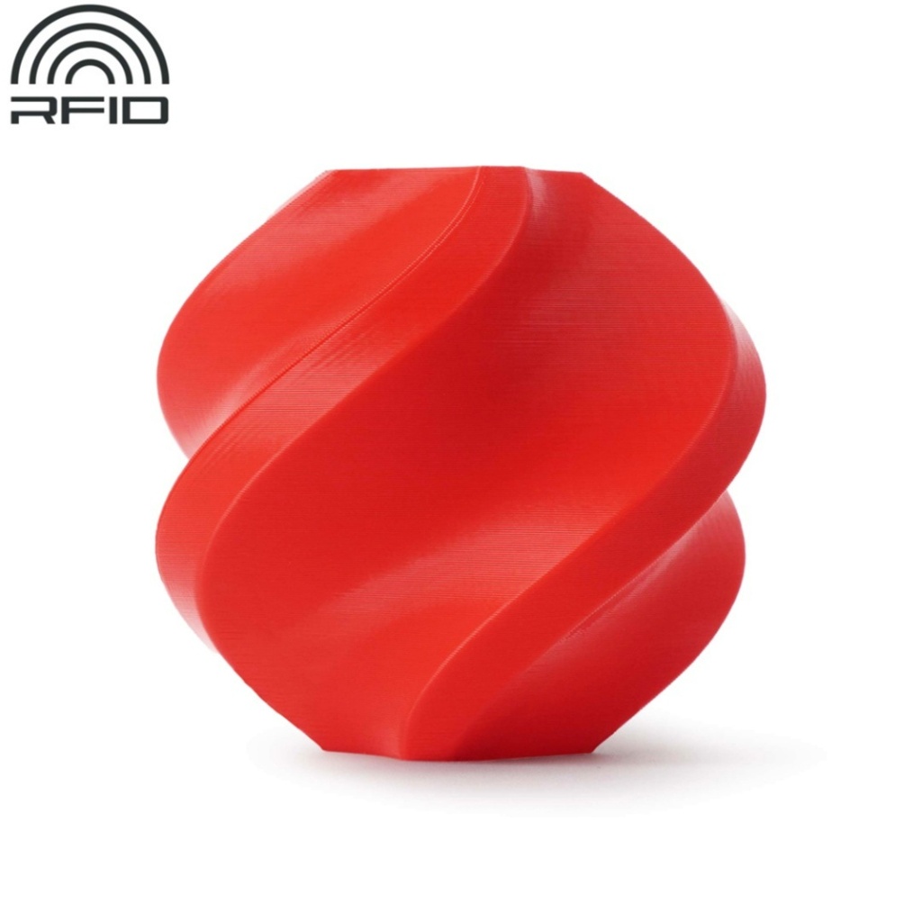Filamento Bambu Lab PLA Basic rojo