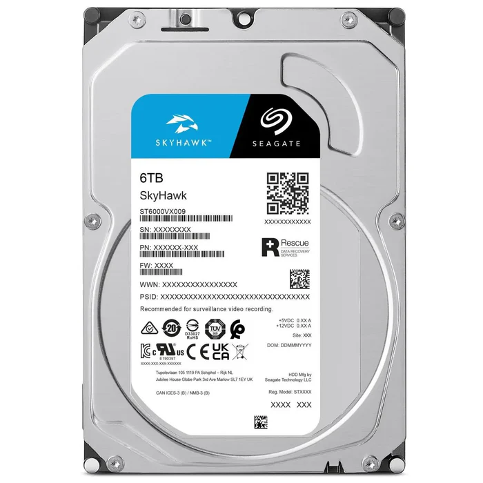 Disco Duro 3.5" Seagate 6TB Sata3
