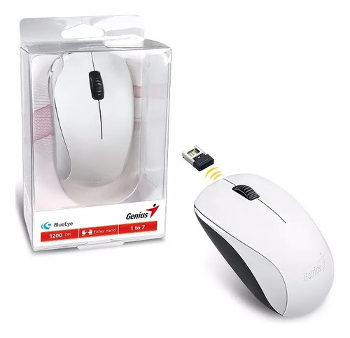 Ratón Inalámbrico Genius Nx-7000 Blanco