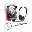Auriculares Genius HS-04S c/micrófono y anulación de ruido