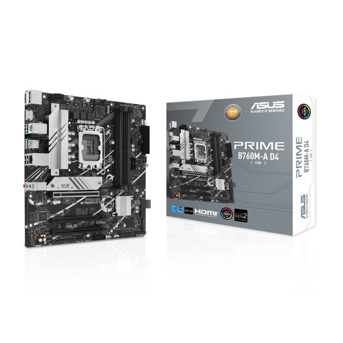 Mother Asus Prime B760M-A D4-CSM LGA 1700