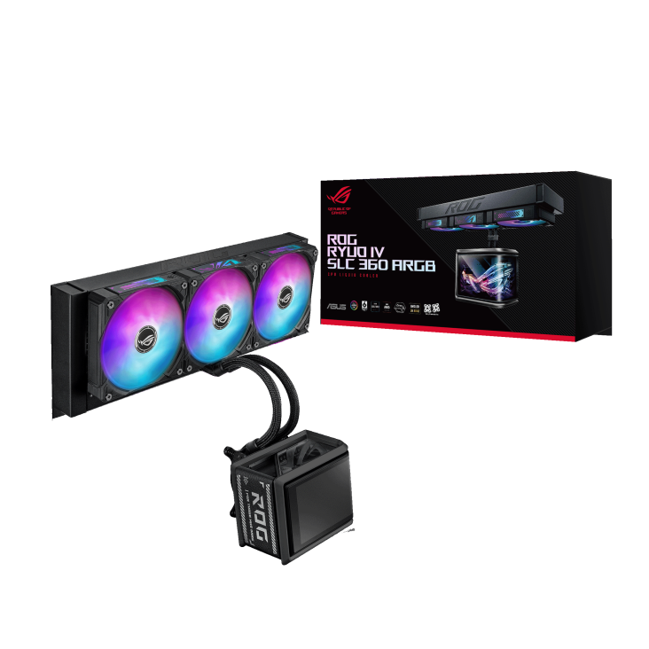 Refrigeración Líquida 360mm Aio Asus Rog Ryujin Iii Argb LCD