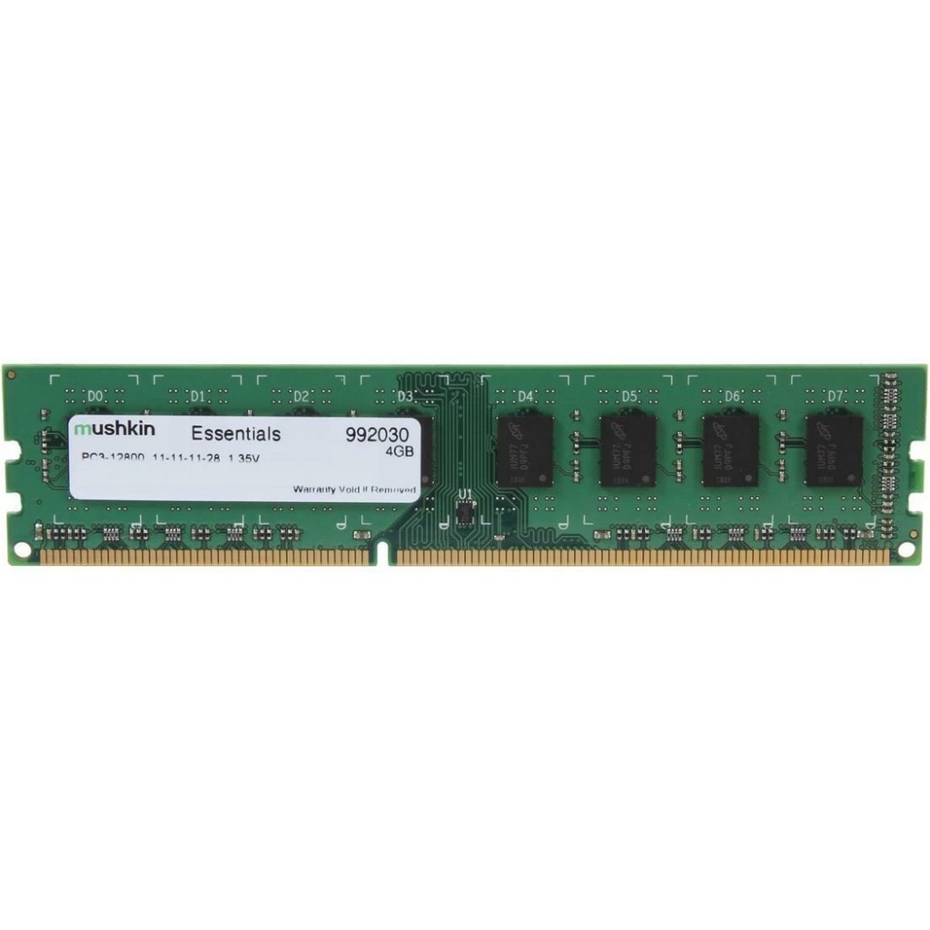 Memoria Mushkin DDR3 4GB 1600Mhz Dimm