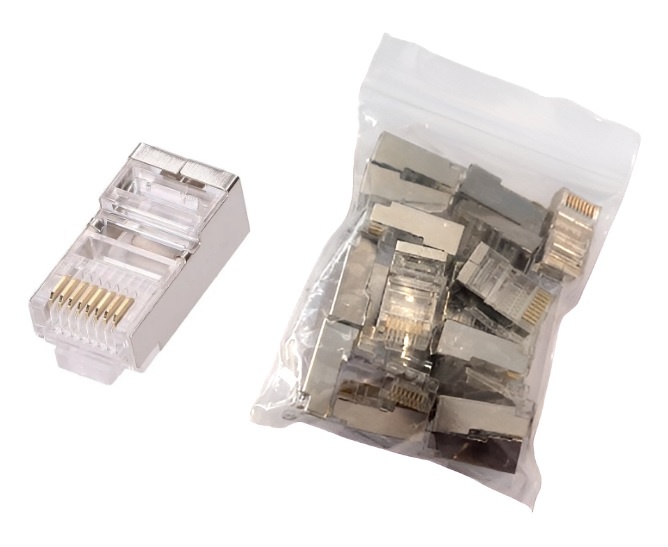Conector RJ-45 NRG+ FTP CAT5e 20 unidades