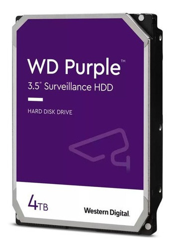 Disco Duro WD Purple 4TB 256MB Cache Western Digital