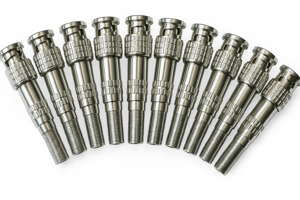 Conector Bnc De Tornillar Para Cable Coaxial Rg Sz Power