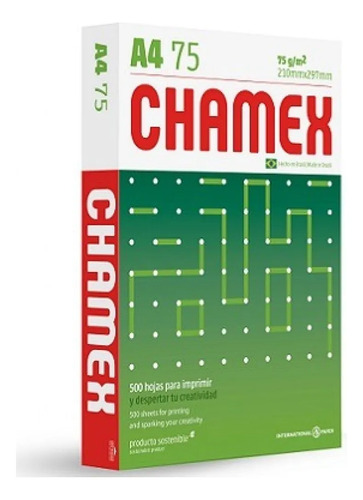 Papel A4 75gr Chamex