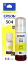 Botella De Tinta Amarillo 70ml