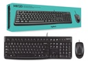 Combo Teclado y Mouse Cordado USB Logitech