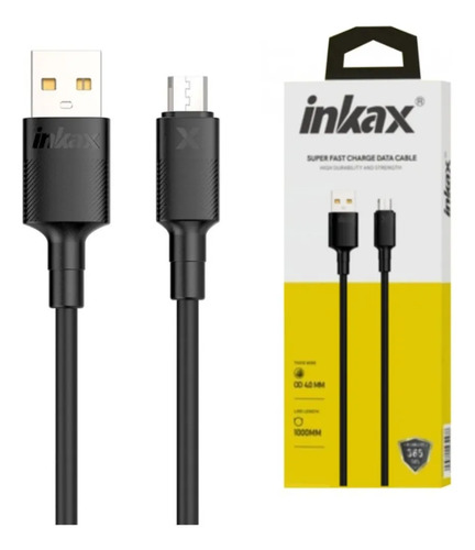 CABLE MICRO USB 1M