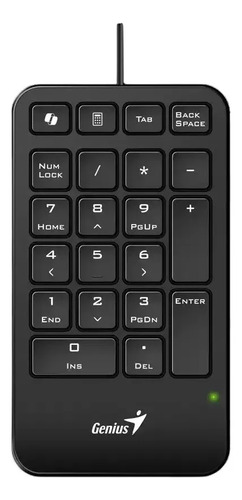 Teclado Numérico USB-C A4tech Genius Numpad 125