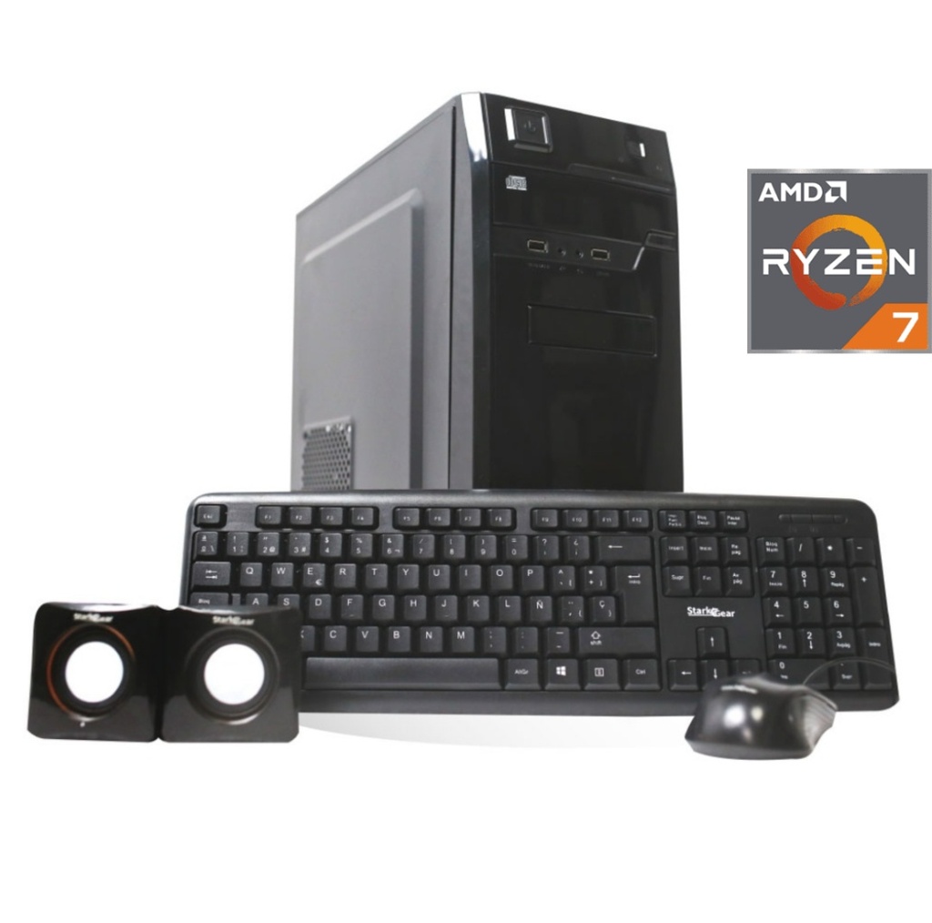 Equipo nuevo AMD Ryzen 7 8700G, 16GB