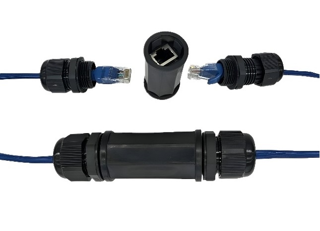 Adaptador Cupla RJ-45 hembra/hembra exterior 
