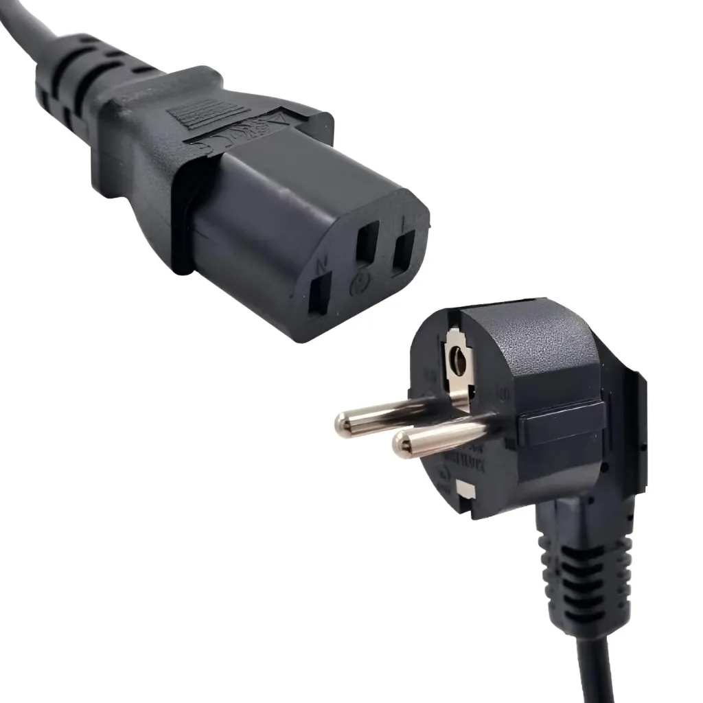 Cable de poder schuko 1 metro