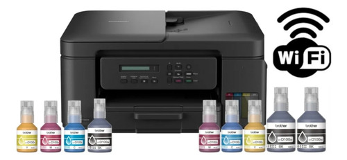 Impresora Brother Multifunción Wi-Fi + Botellas de recarga extra