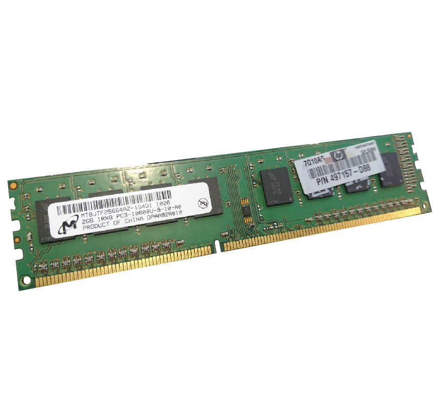 Memoria DDR3 2GB 1333Mhz pc10600