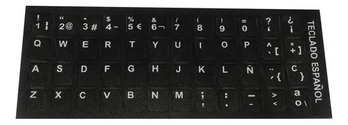 Sticker Para Teclado Español Genérico