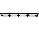 Patchera 24 puertos cat 6e para rack