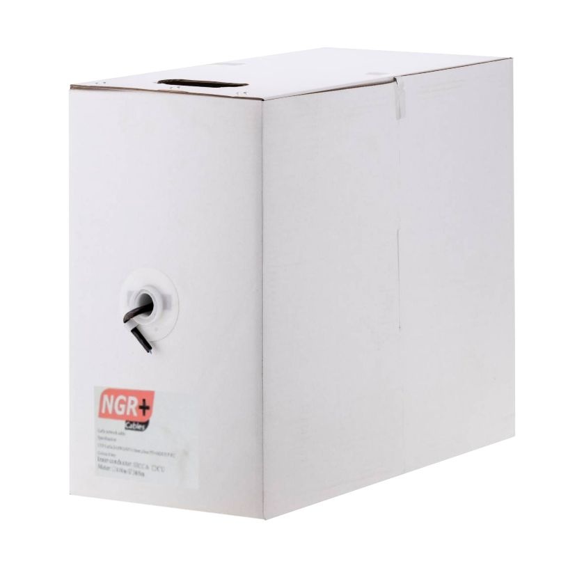 Cable UTP NRG+ Cat5E 100 metros - aluminio