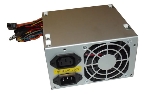 Fuente ATX KLIP EXTREME 600W 24+4 Pin 2 Conectores Molex 2 Conectores SATA 1 Conector Floppy