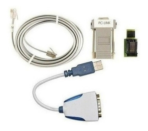 Adaptador USB y Cable Programador para Paneles DSC