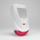 SIRENA EXTERIOR MAGNÉTICA 120DB - ROJA 