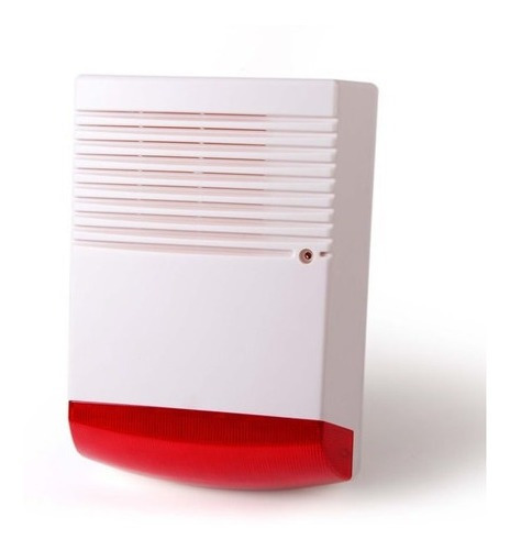 SIRENA EXTERIOR MAGNETICA 130DB - ROJA