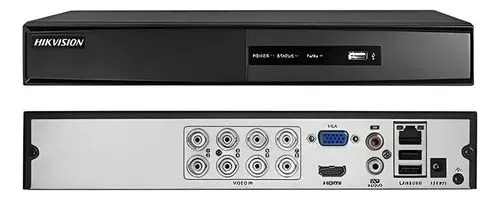 DVR 8 Canales 1080P Hikvision H.265