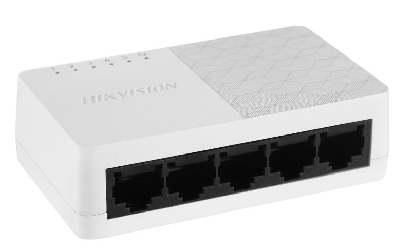 Switch No Administrable 5 Puertos 10/100Mbps HIKVISION